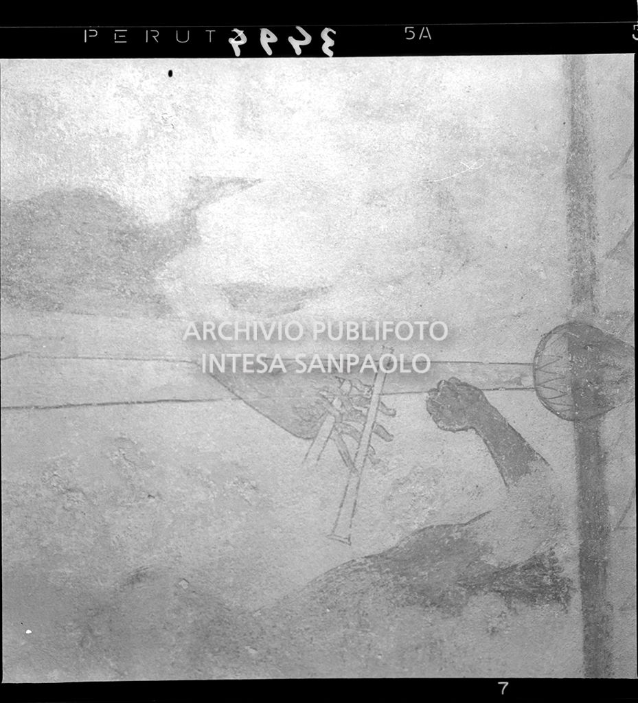 Affresco: suonatore di flauto<br>3494