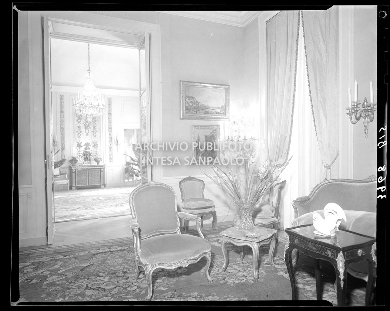 Salotto di una casa d'epoca<br>3968 bis