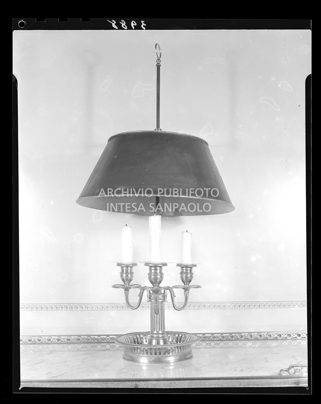 Candelabro con paralume<br>3988