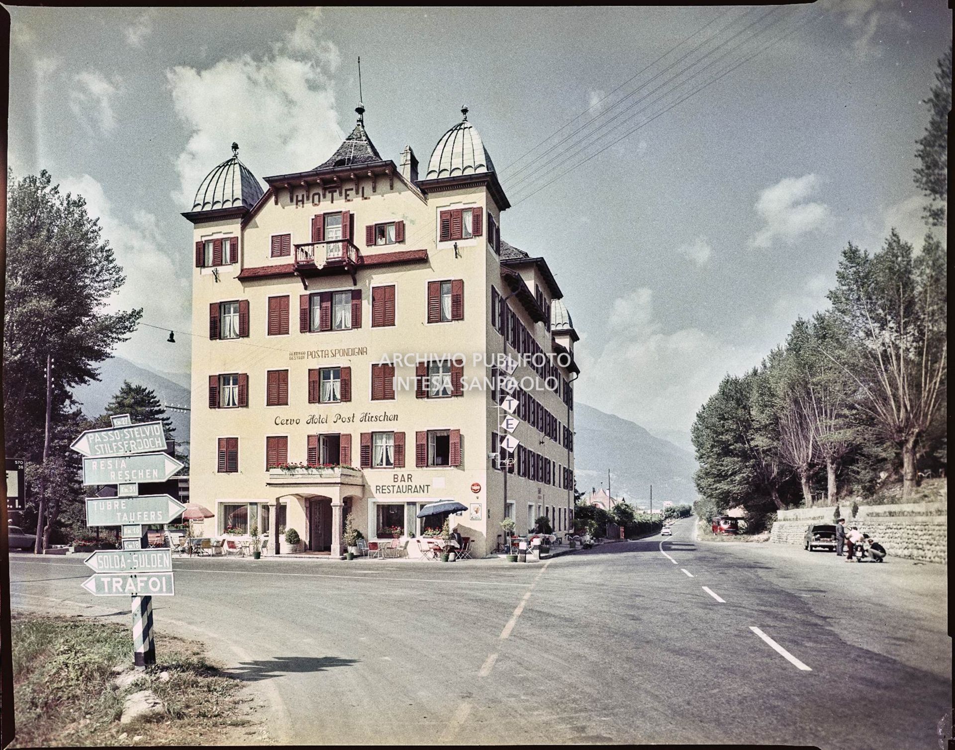 Vista sul Cervo Hotel Post Hirschen a Sluderno, località Spondigna<br>2397