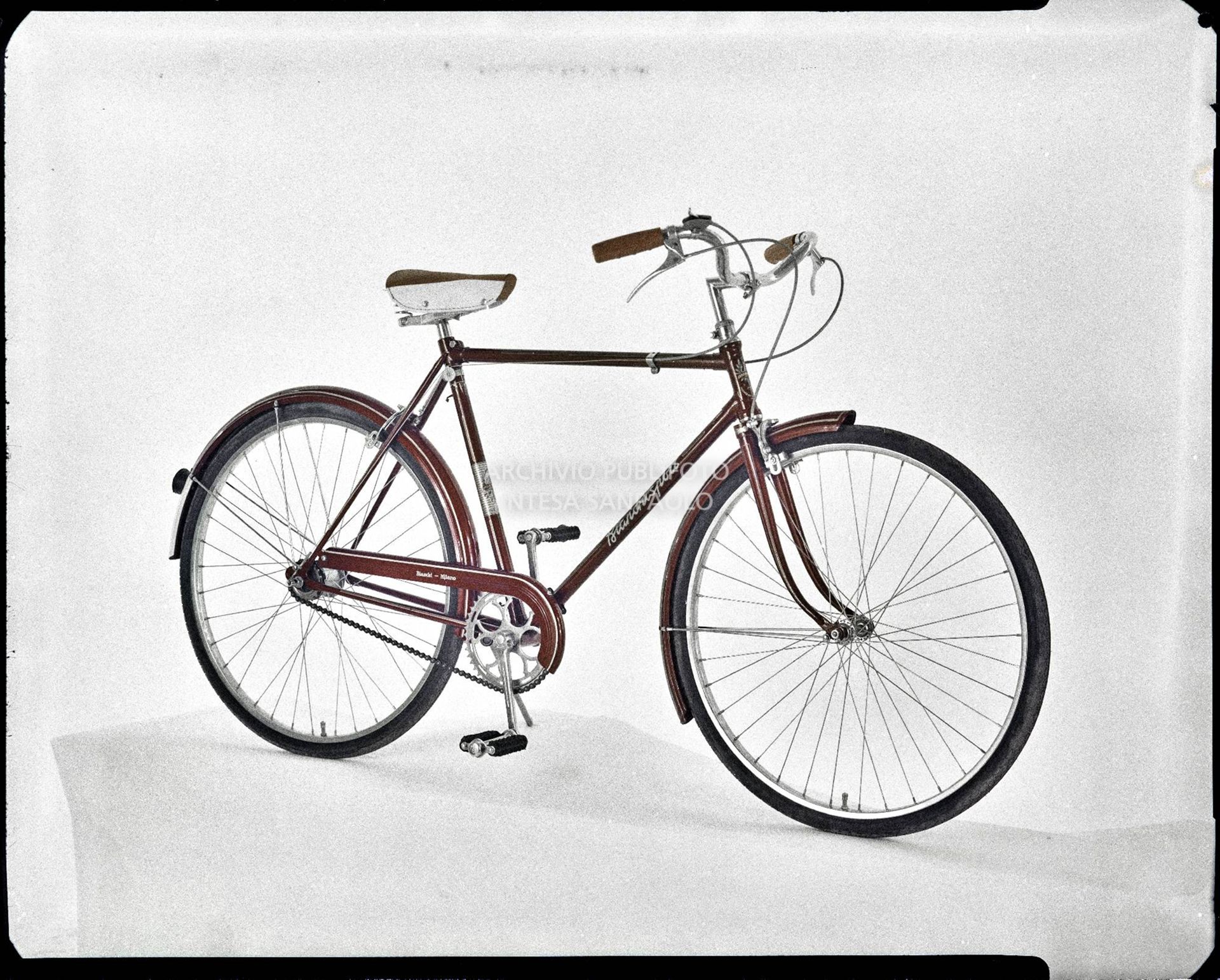 Bicicletta Bianchi da uomo, modello Bianchisport di colore rosso<br>3629