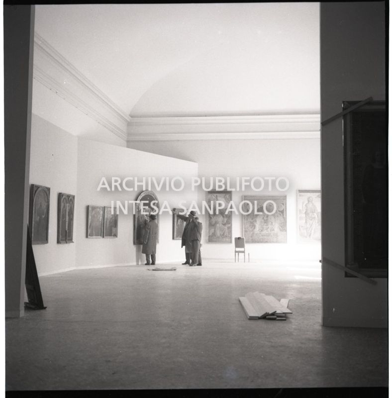 Vernissage organizzato durante gli ultimi lavori di allestimento della Mostra<br>455545