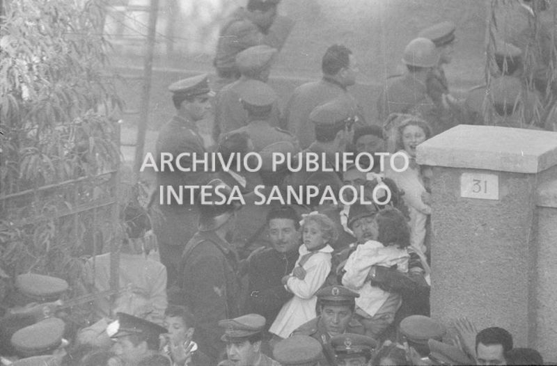 I bambini, della scuola elementare di Terrazzano, frazione di Rho in provincia di Milano, messi in salvo dopo essere stati sequestrati dai due fratelli Santato