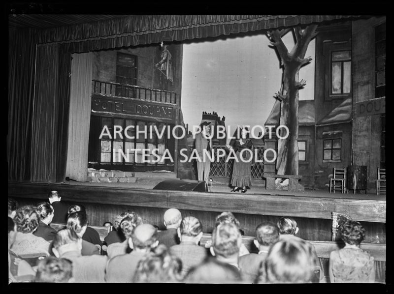 Un momento della rappresentazione de La Bohème di Giacomo Puccini al Teatro Nuovo di Milano<br>221947