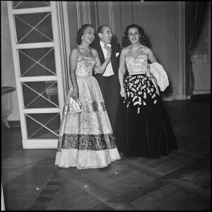 Inaugurazione della stagione lirica 1953-1954 del Teatro alla Scala con l'opera "La Wally", di Alfredo Catalani, diretta da Carlo Maria Giulini, con la regia di Tatiana Pavlova