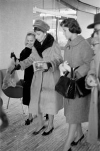 Al suo fianco l'amica Giovanna Lomazzi<br>