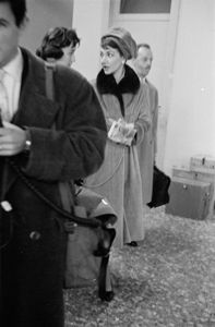 Al suo fianco l'amica Giovanna Lomazzi<br>