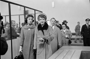 Al suo fianco l'amica Giovanna Lomazzi<br>