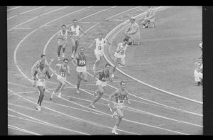 Semifinale staffetta 4x100 metri maschile<br>