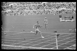 Finale della staffetta 4x100 maschile<br>