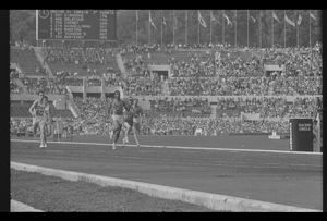 Terza serie dei quarti di finale dei 200 metri piani maschili<br>