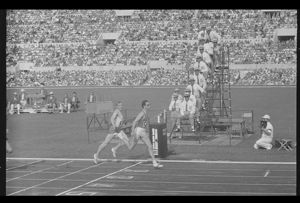 Quarta serie dei quarti di finale dei 200 metri piani maschili<br>